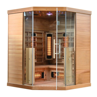 Infrasauna Cedr Superior 3/4 Exclusive
