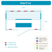 Infrasauna Braga Belatrix 4 Lux