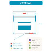 Infrasauna Belatrix Vista 1 Klasik