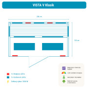 Infrasauna Belatrix Vista V Klasik