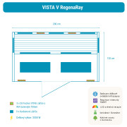 Infrasauna Belatrix Vista V RegenaRay