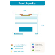 Infrasauna Tavira 1 RegenaRay
