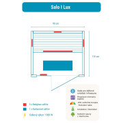 Infrasauna Belatrix Salo 1 Lux