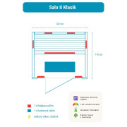 Infrasauna Belatrix Salo 2 Klasik