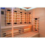 Kombinovaná sauna Belatrix Alavus 34 Lux