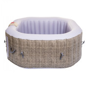 Mobilná (nafukovacia) vírivka Belatrix Luxury 125 Rattan