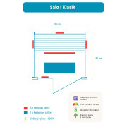 Infrasauna Salo 1 Klasik
